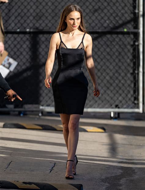 Natalie Portman Is Chic in Little Black Dress | Us Weekly