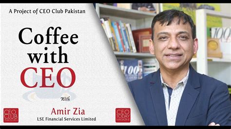 Coffee With Ceo Amir Zia Lse Financial Services Limited Youtube