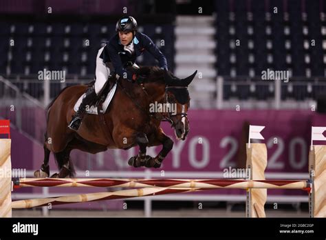 Tokyo Japan 03rd Aug 2021 Equestrian Sportjumping Olympics