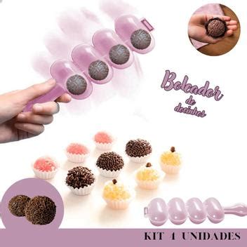 Kit Formas Boleador Enrolador De Doces Gourmet Brigadeiros Sushi