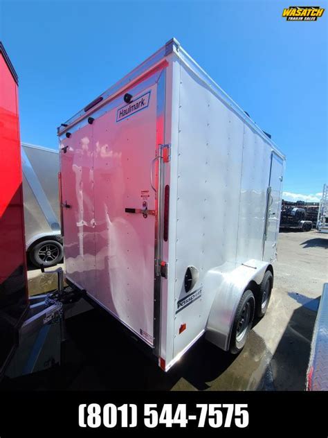 2022 Haulmark 7X12 PPD Cargo Enclosed Trailer Wasatch Trailer Sales