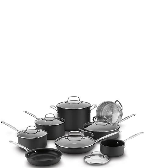 Cuisinart Chefs Classic Nonstick Hard Anodized 14 Piece Cookware Set