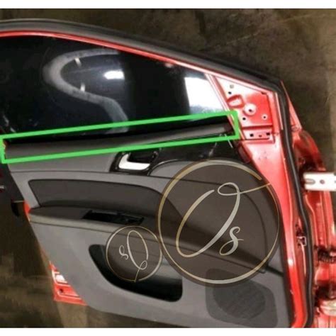 Original Proton Inspira Mitsubishi Lancer DOOR GLASS INNER MOULDING