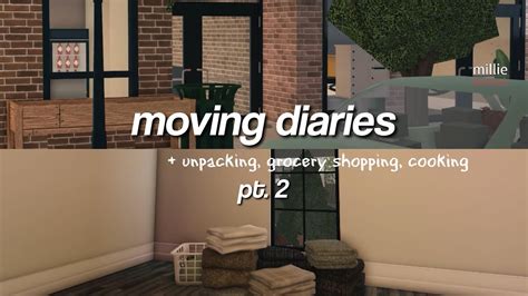 Moving Diaries Pt 2 Unpacking Grocery Shopping Cooking MILLIE