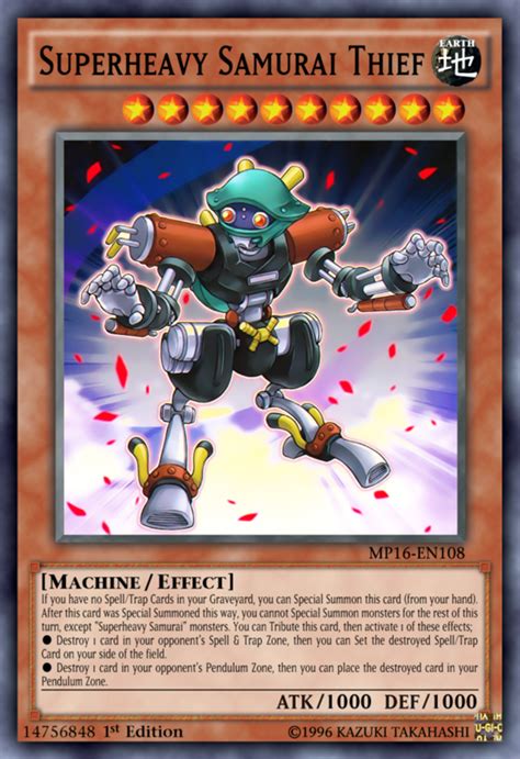 Top 10 Cards You Need For Your Superheavy Samurai Yu Gi Oh Deck HobbyLark