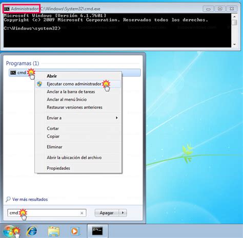 Ejecutar Símbolo Del Sistema Cmd Como Administrador