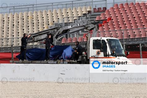 Marshals Clean Up After Sebastien Bourdais FRA Crashes The New