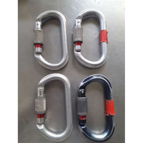 Jual Carabiner Petzl Ok Sl Bekas Carabiner Oval Screw Shopee Indonesia