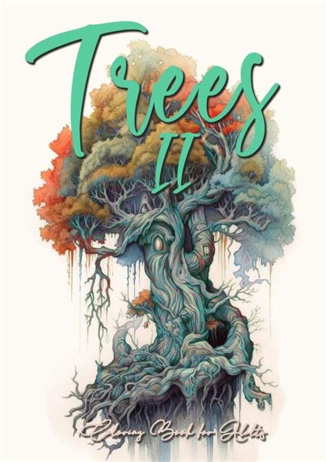 Trees Coloring Book For Adults Vol Monsoon Publishing Buch Jpc