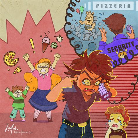 FNAF AU - FOOD! by ZarifahArt on DeviantArt