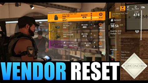 The Division 2 Weekly Vendor Reset Plums Picks MUST BUYS GEAR