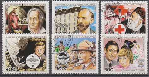 Centrafricaine C L Brit S S Rie Oblit R E Monde Timbres