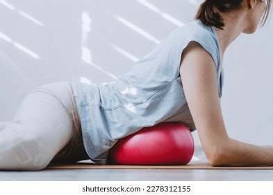 Woman Doing Diaphragm Breathing Exercises Soft Stock Photo 2278312155 | Shutterstock