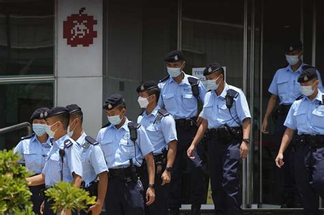 Apple Daily Editors Arrested Under Hong Kong Security Law