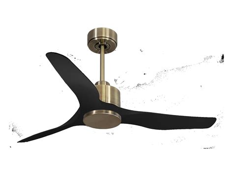 Ventilador De Techo Sin Luz Motor Dc Baza D Klassfan Dorado