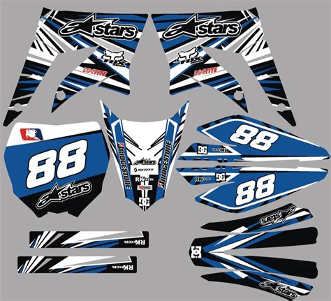 Kit D Co Derbi X Treme Racing Alpinestars Bleu Boutique Kit