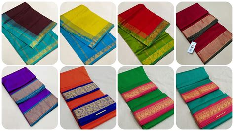 16 04 23 New Madisar Sarees Collection 9 Yards 10 Yards Awesome