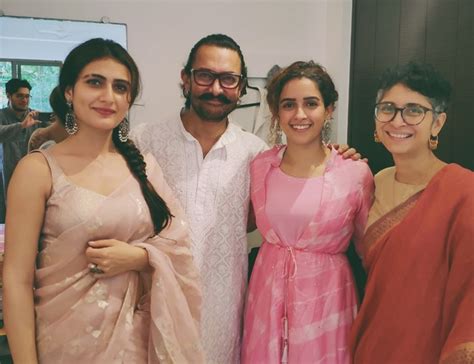 Dangal Sisters Fatima Sana Shaikh Sanya Malhotra Celebrate Eid Al Adha