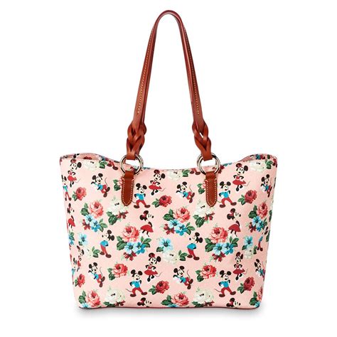 Mickey And Minnie Mouse Floral Tote By Dooney Bourke Now Available