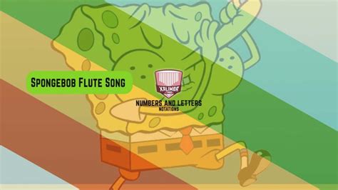 Spongebob Flute Nose Kalimba Tabs : Easy Kalimba Chords Number and Letter Notation