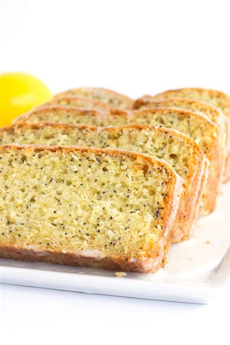 Lemon Poppyseed Bread With Lemon Glaze Quick Bread Recipe