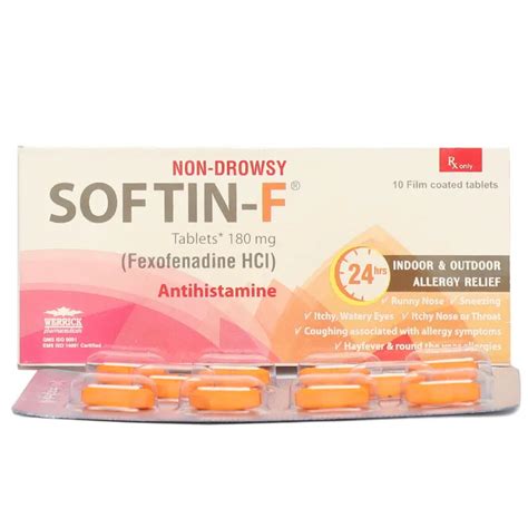 Softin F 180mg Tablets Uses Side Effects And Price In Pakistan