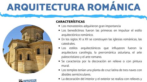 15 características de la ARQUITECTURA románica