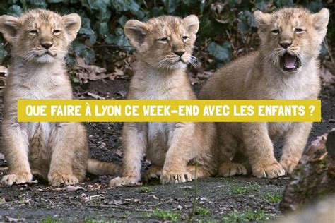 Que faire à Lyon ce week end avec les enfants 18 et 19 mai 2019