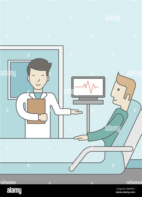 Doctor Visiting Patient Stock Vector Image And Art Alamy