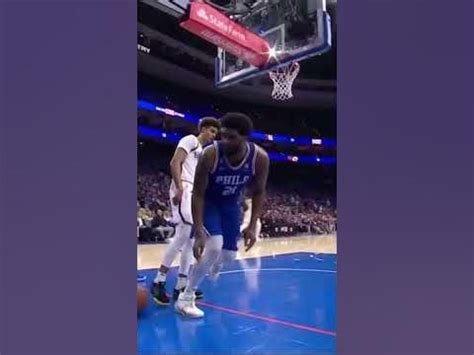 Cam Johnson Dunk On Embiid - YouTube