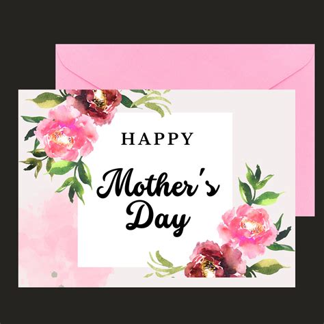 Happy Mother's Day Printable Card / Instant Download PDF - Etsy