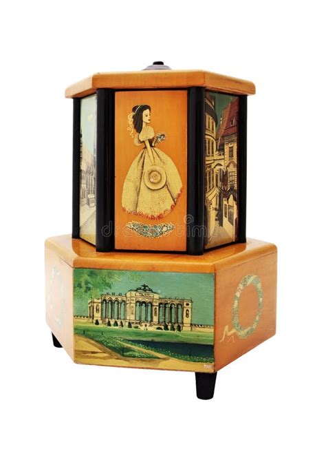 Antique Music Box stock image. Image of 19th, austria - 6442501