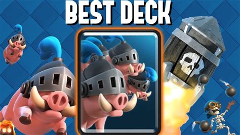 Best Royal Hogs Deck For The New Meta Clash Royale Youtube