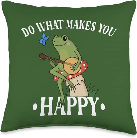 Amazon Kawaii Cottagecore Aesthetic Banjo Frog Frog Playing Banjo