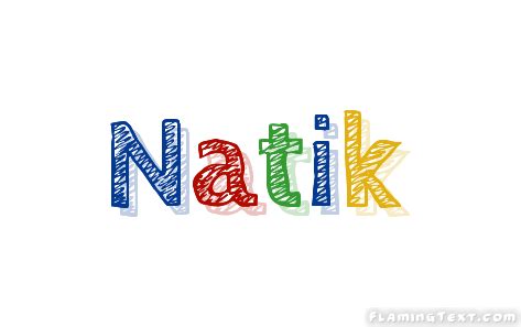 Natik Logo | Herramienta de diseño de nombres gratis de Flaming Text