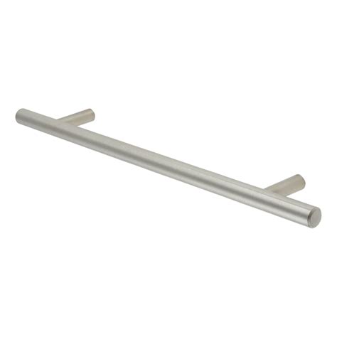 Altro 10mm Slim T Bar Cabinet Handle 160mm Centres Satin Stainless