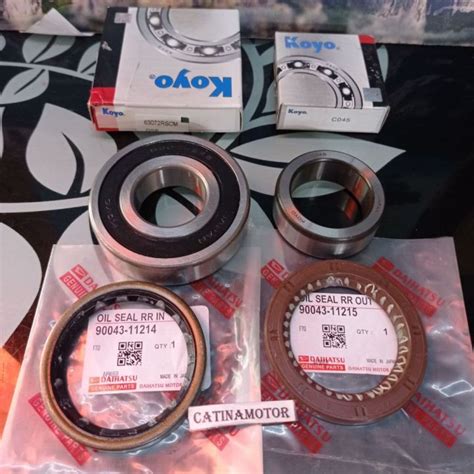 BEARING SET SEAL RODA BELAKANG TAFT GT F70 SEAL LUAR DALAM Lazada