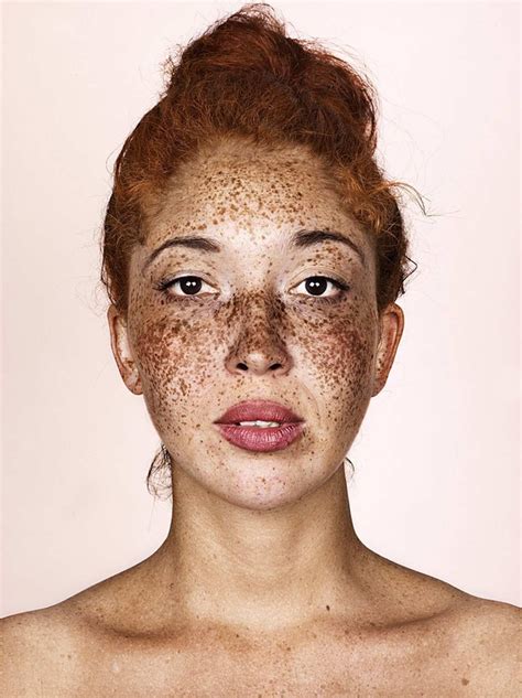 Stunning Portraits Of Freckled Peoples By Brock Elbank Freckle