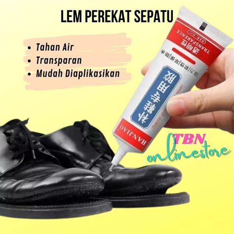 Jual Lem Sepatu Hanjiao Ml Transparan Lem Super Kuat Sepatu Sandal