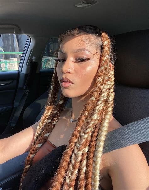 Ginger Braids On Dark Skin A Flawless Look To Take You Through 2023