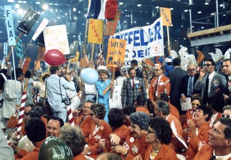 Florida Memory • View Showing Florida Delegates At The 1968 Republican