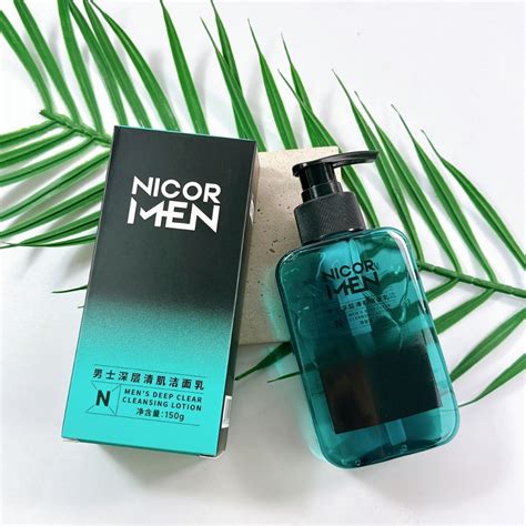 Nicor男士控油深層清潔毛孔洗面乳150ml 蝦皮購物