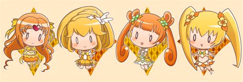 Kise Yayoi Cure Peace Myoudouin Itsuki Cure Sunshine Yotsuba Alice