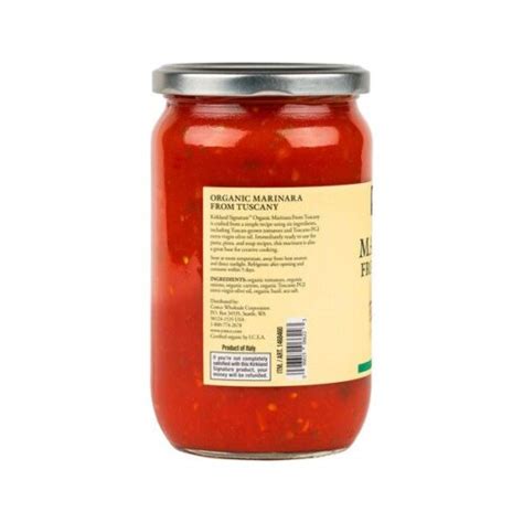 Kirkland Signature Organic Tuscan Marinara X Oz Costco Food