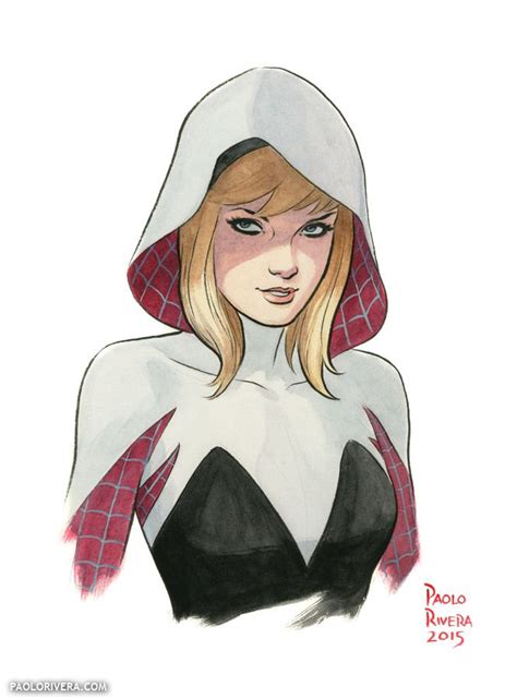 Spider Gwen By Paolo Rivera Spider Gwen Marvel Spider Gwen Spider