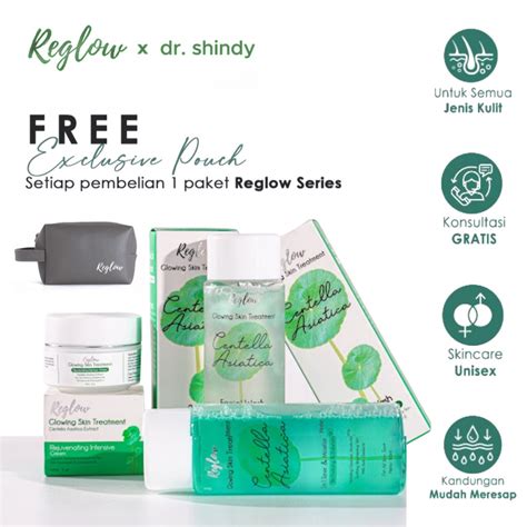 Jual Reglow Beauty Skincare Original Dr Shindy Paket Re Glow Glowing