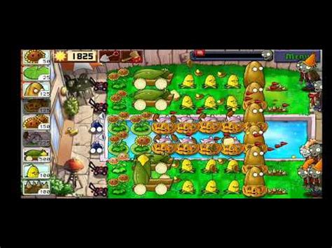 LOGRO MAZO MAZORCAÑONES PLANTS VS ZOMBIES YouTube