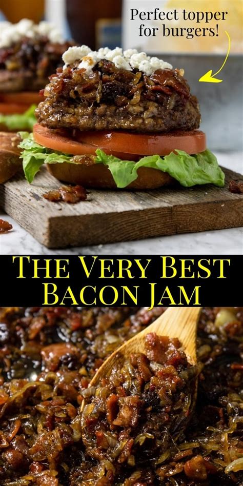 The Very Best Bacon Jam Burgers | Mom's Dinner