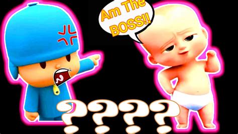 Pocoyo And Boss Baby Farting Go Away Sound Variation In