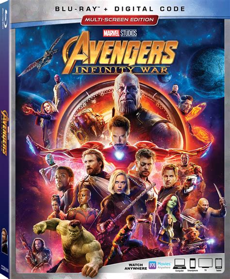 Review Avengers Infinity War Multi Screen Edition Blu Ray